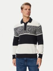 JOOP! Jeans Sweter Jjk-04Odin 30103133 Granatowy Regular Fit. Niebieskie swetry męskie JOOP! Jeans, m, bez wzorów, z bawełny, bez kołnierzyka, bez ramiączek. Za 549.99 zł.