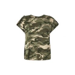 Koszulka damska Pepe Jeans Roigo. Zielone bluzki damskie Pepe Jeans, xs, bez wzorów, z bawełny, sportowe, bez kołnierzyka, bez ramiączek. W wyprzedaży za 127.00 zł.
