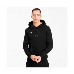 Bluza treningowa męska Puma teamGOAL 23 Causals Hoody. Czarne bluzy męskie Puma, m, bez wzorów, sportowe, bez ramiączek, bez kaptura. Za 129.00 zł.
