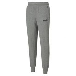 Spodnie treningowe męskie Puma Ess Logo Pants TR CL. Szare spodnie sportowe męskie Puma, m, bez wzorów, z dresówki, na fitness i siłownię. Za 181.00 zł.