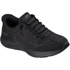 Adidasy Skechers Contour Foam, Kobiety. Czarne obuwie sportowe damskie Skechers, bez wzorów, z syntetyku, bez zapięcia. Za 369.99 zł.