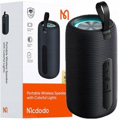Głośnik Mcdodo MCDODO GŁOŚNIK BLUETOOTH PRZENOŚNY MAŁY 10H USB-C BEZPRZEWODOWY SZARY. Szare głośniki przenośne Mcdodo. Za 119.99 zł.