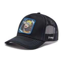 Czapka z daszkiem Capslab. Czarne czapki damskie CapsLab, bez wzorów. Za 119.99 zł.
