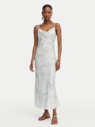 Guess Sukienka koktajlowa W6GK94 W2266 Niebieski jasny Slim Fit. Niebieskie sukienki damskie Guess, xxl, z aplikacjami, z lyocellu, wizytowe, bez kołnierzyka, bez ramiączek. Za 614.99 zł.