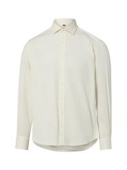 Nils Sundström koszula casual Mężczyźni Modern Fit Bawełna biały, M. Białe koszule męskie Nils Sundström, m, bez wzorów, z bawełny, casualowe, bez kołnierzyka, bez ramiączek. Za 119.95 zł.