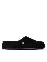 G-Star Raw Klapki LYLI-118913 Czarny. Czarne klapki damskie G-Star, bez wzorów, ze skóry, retro, bez obcasa, bez zapięcia. Za 239.99 zł.
