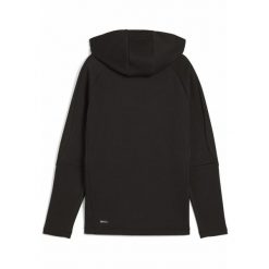 Młodzieżowa bluza z kapturem z zamkiem na całej długości EVOSTRIPE PUMA Black. Czarna bluzy damskie Puma, m, bez wzorów, młodzieżowe, bez ramiączek, z kapturem. W wyprzedaży za 174.00 zł.