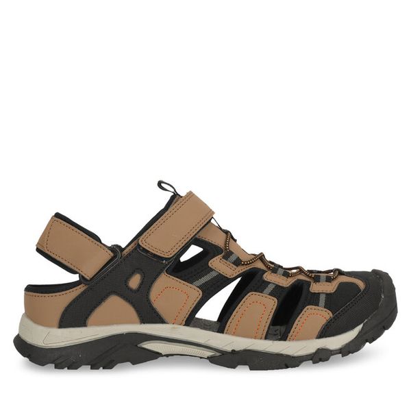 Sandały Whistler. Brązowe sandały męskie Whistler, bez wzorów, bez zapięcia. Za 209.99 zł.