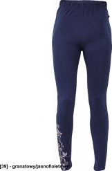 CERVA YOWIE NEW - legginsy - granatowy/jasnofioletowy XXL. Fioletowe legginsy damskie CERVA, bez wzorów. Za 54.86 zł.