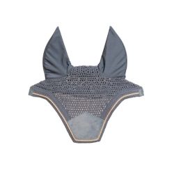 Czapka przeciw muchom dla konia z dźwiękochłonnym welurem Kentucky Horsewear Wel. Niebieskie czapki damskie KENTUCKY HORSEWEAR, bez wzorów, z weluru. Za 392.50 zł.