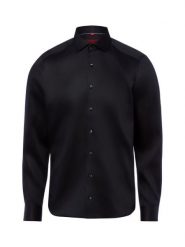 Finshley & Harding koszula biznesowa - non-iron Mężczyźni Slim Fit Bawełna czarny, 42. Czarne koszule męskie Finshley & Harding, m, bez wzorów, z bawełny, biznesowe, bez kołnierzyka, bez ramiączek. Za 199.95 zł.