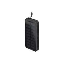 Powerbank Goobay Powerbank z baterią słoneczną do szybkiego ładowania na zewnątrz 20.000 mAh (USB-C PD, QC 3.0). Powerbanki Goobay. Za 152.69 zł.
