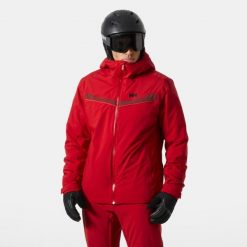 Kurtka narciarska Helly Hansen Panorama 2.0. Czerwone kurtki sportowe męskie Helly Hansen, na zimę, m, bez wzorów, bez kaptura, narciarskie. W wyprzedaży za 1,144.50 zł.