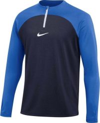 Nike Bluza męska Nike NK Dri-FIT Academy Drill Top K granatowo-niebieska DH9230 451 2XL. Niebieskie bluzy męskie Nike, m, bez wzorów, bez ramiączek, bez kaptura. Za 166.11 zł.