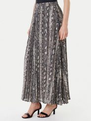 MICHAEL Michael Kors Spódnica plisowana MT570J5ABE Beżowy Regular Fit. Brązowe spódnice damskie MICHAEL Michael Kors, m, bez wzorów, z syntetyku, plisowane. Za 569.99 zł.