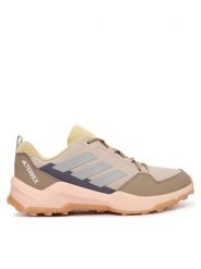 Adidas Trekkingi Terrex AX4R K JR6640 Brązowy. Brązowe obuwie trekkingowe damskie Adidas, z materiału, bez zapięcia. Za 238.99 zł.