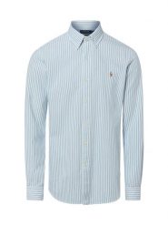 Polo Ralph Lauren koszula casual Mężczyźni Regular Fit Bawełna (100%) niebieski, M. Niebieskie koszule męskie Polo Ralph Lauren, m, bez wzorów, z bawełny, casualowe, bez kołnierzyka, bez ramiączek. Za 769.95 zł.