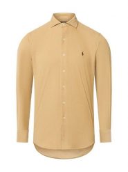 Polo Ralph Lauren koszula sztruksowa Mężczyźni Regular Fit Bawełna beżowy, L. Brązowe koszule męskie Polo Ralph Lauren, l, bez wzorów, z bawełny, klasyczne, bez kołnierzyka, bez ramiączek. Za 549.95 zł.