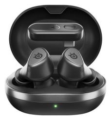 SteelSeries Arctis GameBuds Czarne. Czarne słuchawki bezprzewodowe STEELSERIES. W wyprzedaży za 499.00 zł.
