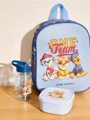 Zestaw: plecak, bidon i lunchbox PAW Patrol 3 pack - wielobarwny. Plecaki męskie Sinsay, bez wzorów. Za 35.99 zł.