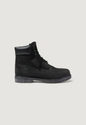Buty alpinistyczne Kobieta TIMBERLAND PREM 6 IN LACE WATERPROOF BOOT BL. Czarne obuwie trekkingowe damskie Timberland, z gumy, bez zapięcia. Za 899.95 zł.