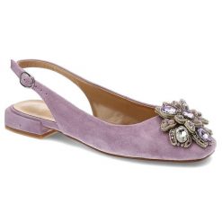Fioletowe Czółenka Alma En Pena Damskie Eleganckie Obuwie. Fioletowe czółenka damskie Alma En Pena, na lato, bez wzorów, ze skóry, eleganckie, bez obcasa, na obcasie, bez zapięcia. Za 439.00 zł.