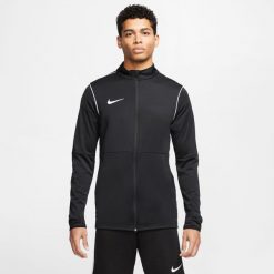 Bluza dresowa sportowa męska Nike Dry Park 20 Training Jacket. Białe bluzy sportowe męskie Nike, m, bez wzorów, z dresówki, bez kaptura, na fitness i siłownię. Za 149.00 zł.