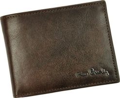 Pierre Cardin Portfel męski PIERRE CARDIN TILAK50 8806 Brązowy. Brązowe portfele męskie Pierre Cardin, bez wzorów. Za 114.00 zł.