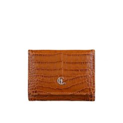 Mały portfel damski Canaletto ze skóry tłoczonej na wzór krokodyla – styl i bezpieczeństwo RFID PD2001s262. Portfele damskie ze skóry. Za 156.00 zł.