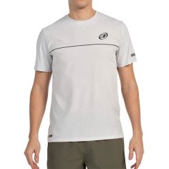 Bullpadel Monda T-shirt. Szare t-shirty damskie bullpadel, xl, bez wzorów, bez kołnierzyka, bez ramiączek. Za 184.60 zł.