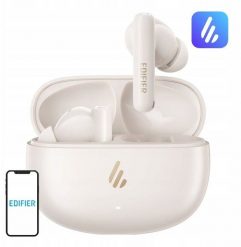 Słuchawki Edifier Belaidės Earbuds X5 Pro Su mikrofonu Bluetooth ANC Ivory. Słuchawki bezprzewodowe Edifier. Za 166.06 zł.