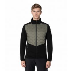 Męska kurtka hybrydowa Aulp CHAUN. Szare kurtki męskie Aulp, m, bez wzorów, sportowe, bez kaptura. W wyprzedaży za 269.99 zł.