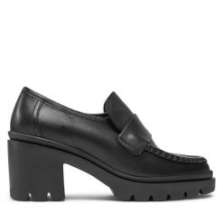 Półbuty HÖGL. Czarne półbuty damskie HÖGL, bez wzorów, bez obcasa, na obcasie, bez zapięcia. Za 459.99 zł.