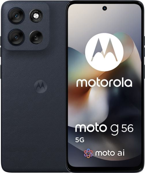 Smartfon Motorola Moto G56 5G 8/256GB Czarny (PB7Y0061IT). Czarne smartfony Motorola. Za 921.88 zł.