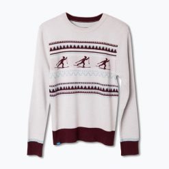 Sweter damski KAVU Hillrose. Białe swetry nierozpinane damskie KAVU, bez wzorów, sportowe, bez kołnierzyka, bez ramiączek. Za 279.99 zł.