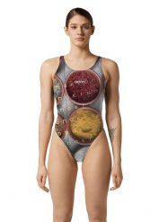 Akron Zory Swimsuit - Rozmiar 30. Brązowe stroje kąpielowe damskie AKRON, l, bez wzorów, z materiału. Za 133.87 zł.