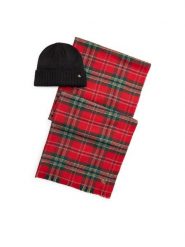 LAUREN RALPH LAUREN Zestaw szalik i czapka 454P23529004 Czerwony. Czerwone czapki damskie Lauren Ralph Lauren, bez wzorów, z poliesteru. Za 819.99 zł.