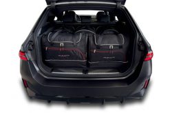 Torby Do Bagażnika Bmw I5 Touring Ev 2023+ 5Szt Kjust. Czarne torby podróżne damskie KJUST, bez wzorów, z kauczuku. Za 1,593.00 zł.