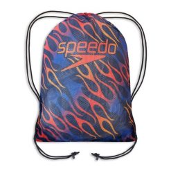 Plecak worek sportowy unisex Speedo Equip Mesh Bag. Białe plecaki męskie Speedo, bez wzorów, z meshu, sportowe. Za 69.00 zł.