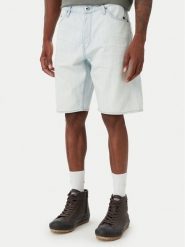 G-Star Raw Szorty jeansowe Dakota D24411-E352 Niebieski jasny Regular Fit. Niebieskie szorty męskie G-Star Raw, bez wzorów, z bawełny, retro. Za 279.99 zł.