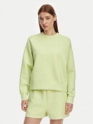 Lacoste Bluza SF0046 Zielony jasny Oversize. Zielone bluzy damskie Lacoste, bez wzorów, z bawełny, bez ramiączek, bez kaptura. Za 649.99 zł.