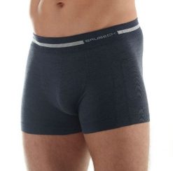 Brubeck Bokserki męskie Comfort Wool granatowe r. XL (BX10430). Bokserki męskie Brubeck, bez wzorów. Za 98.14 zł.