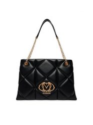 LOVE MOSCHINO Torebka JC4040PP1PLC0000 Czarny. Czarne shopperki damskie Love Moschino, bez wzorów, ze skóry, bez dodatków. Za 1,099.00 zł.