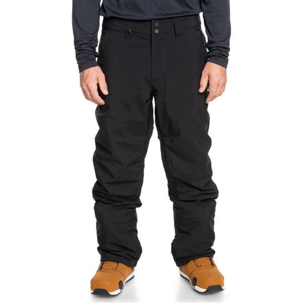 Spodnie snowboardowe męskie Quiksilver Estate. Czarne spodnie sportowe męskie Quiksilver, m, bez wzorów, z poliesteru, narciarskie. Za 679.99 zł.