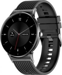Smartwatch Kumi GW1 Czarny (KU-GW1/BK). Czarne zegarki smartwatch Kumi, bez wzorów. Za 37.82 zł.