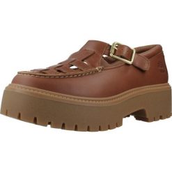 Sandały TIMBERLAND TB0A4188EM61 Brązowy. Brązowe sandały damskie Timberland, bez wzorów, ze skóry, bez obcasa, bez zapięcia. Za 701.99 zł.
