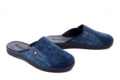 Inblu DG-21 004 granatowy, klapki damskie. Niebieskie klapki damskie Inblu, bez wzorów, bez obcasa, bez zapięcia. Za 63.74 zł.