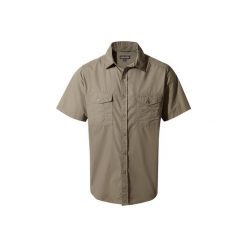 Koszula podróżnicza męska Craghoppers Kiwi SS Shirt. Białe koszule męskie Craghoppers, m, bez wzorów, bez kołnierzyka, bez ramiączek. Za 203.99 zł.