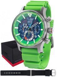 Zegarek męski Vostok Europe VR42-595A733S zielony. Zielone zegarki męskie Vostok Europe, bez wzorów. Za 2,844.25 zł.