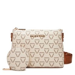 Torebka Valentino. Białe listonoszki damskie Valentino, bez wzorów, bez dodatków. Za 289.99 zł.